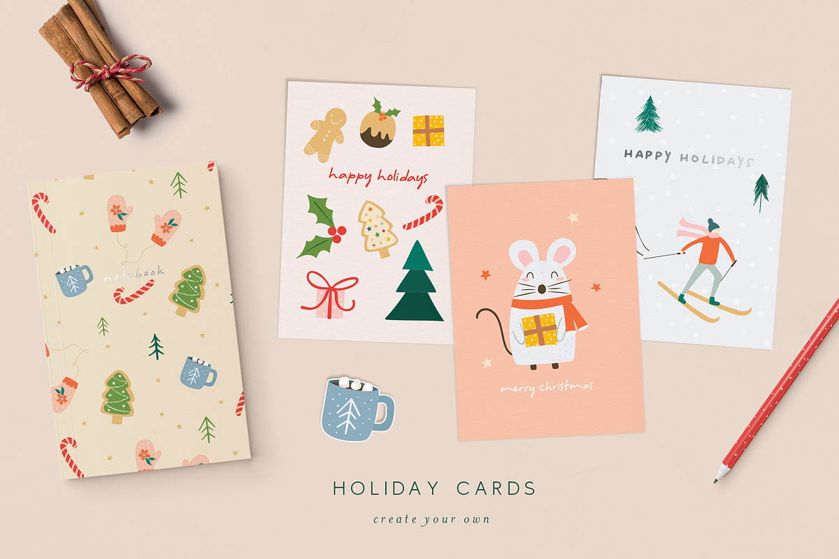Holly Jolly Mini Holiday Collection, a Pattern Graphic by 7th Avenue Designs (Photo 5 of 8)