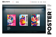 50 Colorfful Abstract Background, a Decorative Illustration by singpentinkhappy (Thumbnail 3 of 8)