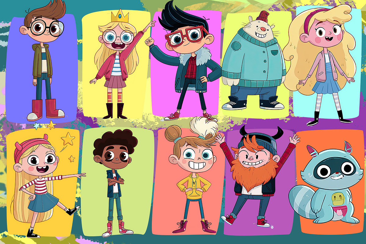 THE HAPPY CLUB PNG SET, a Person Illustration by XiXong STUDIO (Photo 3 of 6)