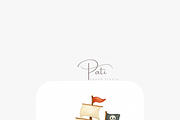 19 Transport Clipart, a Decorative Illustration by Pati Charm Studio (Thumbnail 6 of 8)
