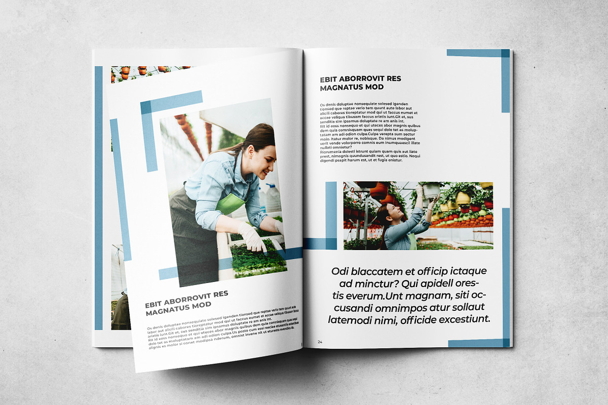 Magazine Layout, a Magazine Template by Grkic Creative (Photo 13 of 13)