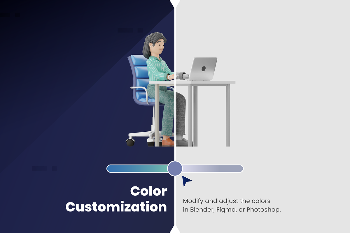 3D Illustration Business Characters, a Characters & Person 3D Model by Flat Icons (Photo 5 of 8)