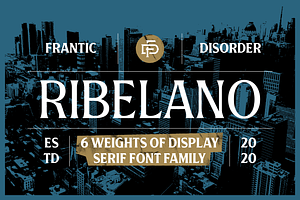 Ribelano Typeface