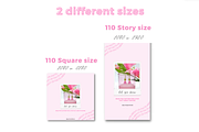 E-commerce Instagram Templates, a Social Media Template by Cate Creates (Thumbnail 6 of 8)