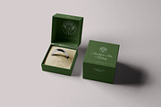 Jewelry Box Mockup, a Packaging Mockup by VanillineGraph (Thumbnail 2 of 3)