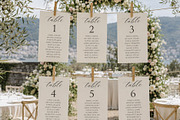 Wedding Seating Chart: CanvaTemplate, a Card Template by Arfis (Thumbnail 4 of 10)