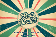 Harvelly Switch - Retro Font, a Script Font by Graphicxell (Thumbnail 9 of 11)