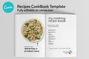 Recipes Book Canva A4 Template, a Magazine Template by DeLaGranSiete (Thumbnail 2 of 13)