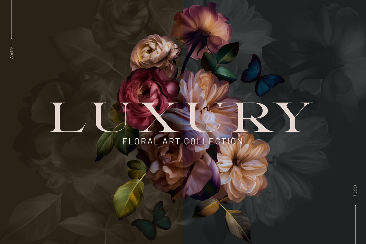 Luxury Hand Painted Floral Art, an Object Illustration by Eclectic Anthology (Photo 3 of 10)