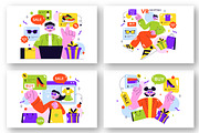 10 VR Shopping Illustration, a Technology Illustration by denayunebgt (Thumbnail 2 of 4)