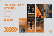 Gym Center - Instagram Story, a Social Media Template by StreaksideStd (Thumbnail 1 of 3)