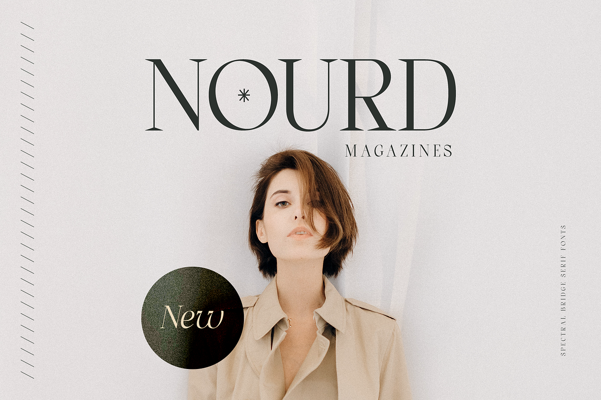 Spectral Bridge - Modern Serif, a Serif Font by Namara Creative Studio (Photo 8 of 14)