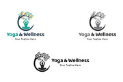Yoga & Wellness Logo, a Branding & Logo Template by Martin-Jamez (Thumbnail 4 of 4)