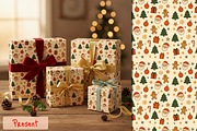 Christmas Pattern, a Pattern Graphic by Casa Mandarina (Thumbnail 3 of 6)