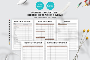 Editable Canva Business Planner Kit