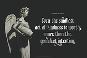 Roslenk - Blalckletter Font, a Blackletter Font by Flawless And Co (Thumbnail 2 of 10)