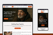 Homeless Shelter / Volunteer Website, a Wix Template by Kitteeh (Thumbnail 5 of 12)