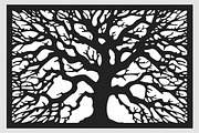 Tree Branch Laser Cut Panel Bundle, a Graphic by balal (Thumbnail 8 of 11)