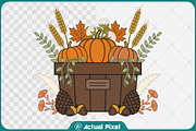 Pumpkin Patch Design Clipart Bundle, a Seasonal Illustration by Actual Pixel (Thumbnail 3 of 17)