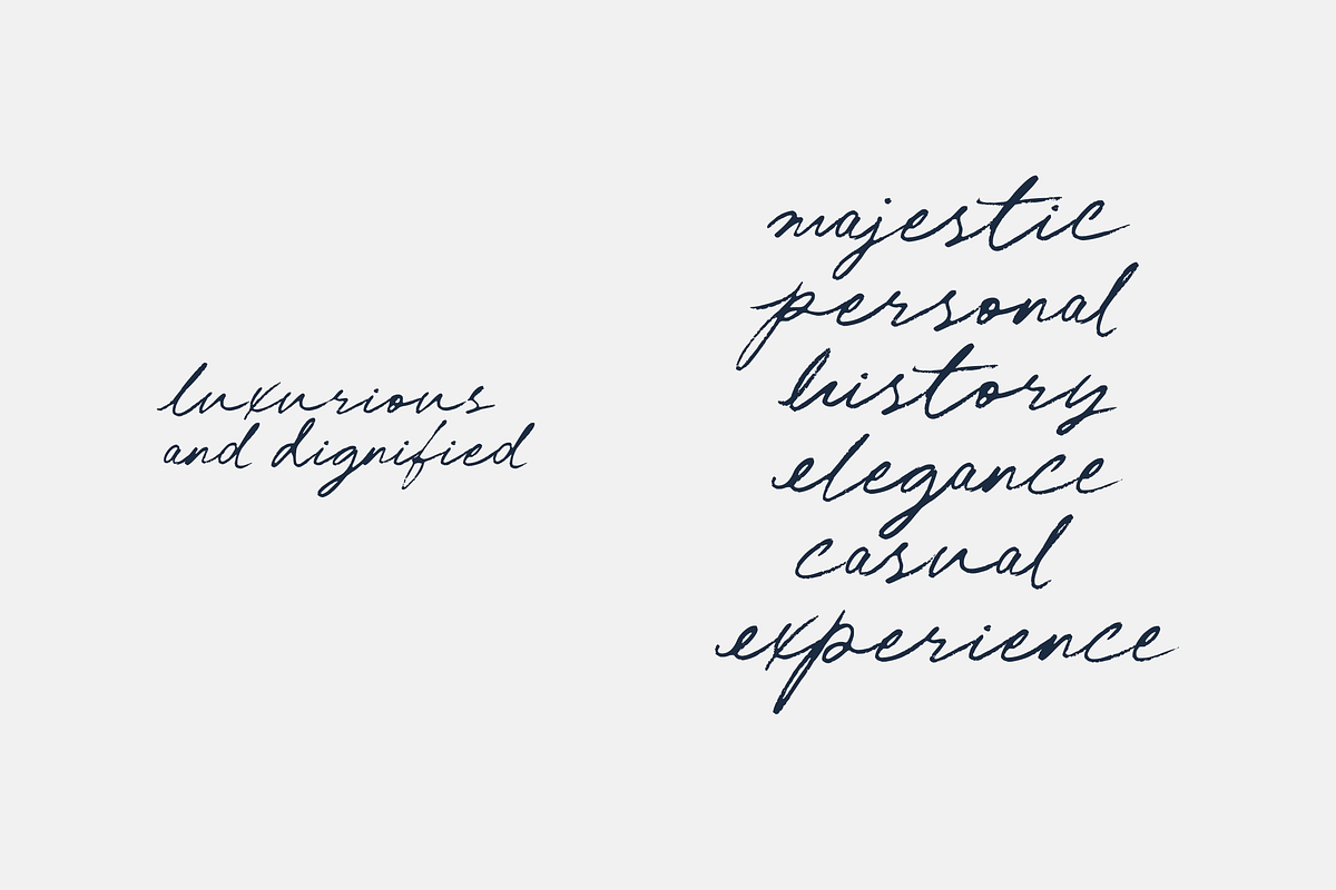 Maritim | Brush Script, a Handwritten Font by Letteratom (Photo 4 of 10)