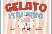 Retro Depa - Branding Food Logo Font, a Sans Serif Font by Nirmana Visual (Thumbnail 4 of 14)