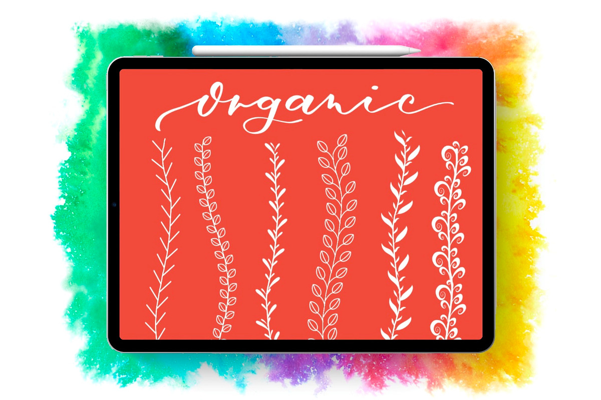 Decorative Lines and Patterns Bundle, a Brush Add-On by buntegalerie (Photo 4 of 6)