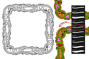 Wandering Mandala Procreate Inkers, a Brush Add-On by Heather Green Designs (Thumbnail 7 of 13)