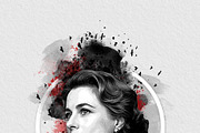 Watercolor Canvas Frame Art Effect, an Action Add-On by MRI STUDIO (Thumbnail 26 of 34)