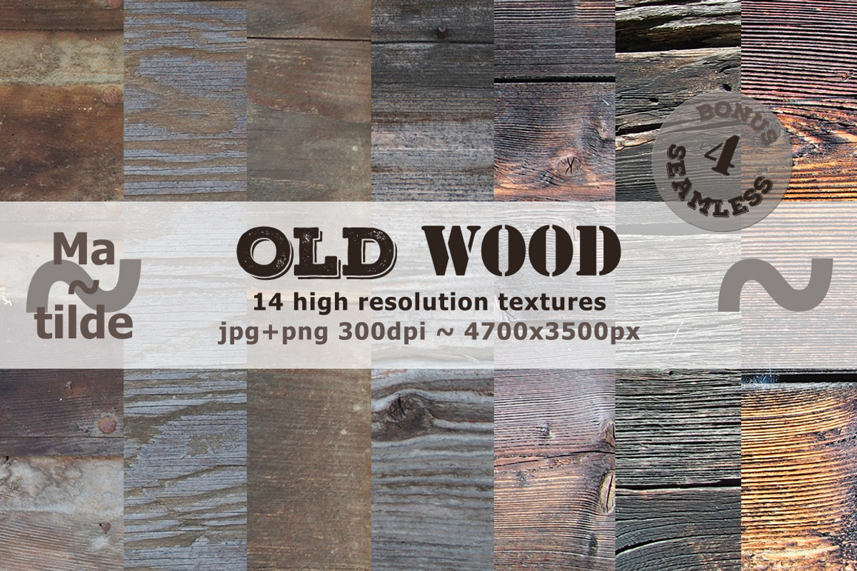 Old Wood, a Texture Graphic by MatildeGraphics (Photo 2 of 7)