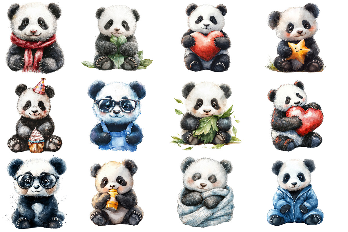 Panda Baby Panda Little Panda PNG, an Illustration by SinaCreation (Photo 2 of 5)