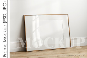 Frame Mockup PSD JPG, a Print Template by VNmockup