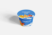 Yogurt Cup Mockup, a Product Mockup by MrLetters (Thumbnail 4 of 5)