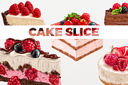 Cake slices VECTOR. 20 illustrations, a Food Illustration by Natalka Dmitrova art (Thumbnail 14 of 15)