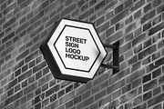 Street Sign Mockup (32 PSD Scenes), an Advertising Mockup by Traint (Thumbnail 21 of 50)