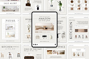 Home Decor LTK Canva Template, a Social Media Template by Deb Creative Studio (Thumbnail 1 of 10)