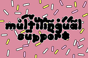 Bubble Guts Typeface, a Font by Rachel McBride Creative (Thumbnail 5 of 8)