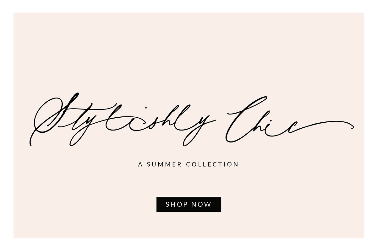 Wild Magnolia Luxury Script, a Script Font by theinkaffair (Photo 9 of 13)