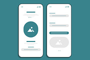 Mobile App Wireframe UI UX Design, an UI Kit Template by MightyDesign (Thumbnail 2 of 8)