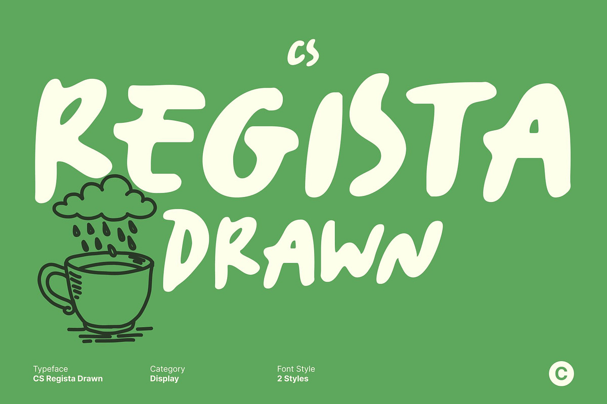 CS Regista Drawn, a Handwritten Font by Craft Supply Co. (Photo 1 of 8)