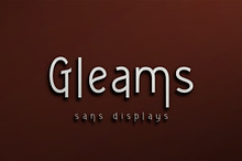 Gleams sans display