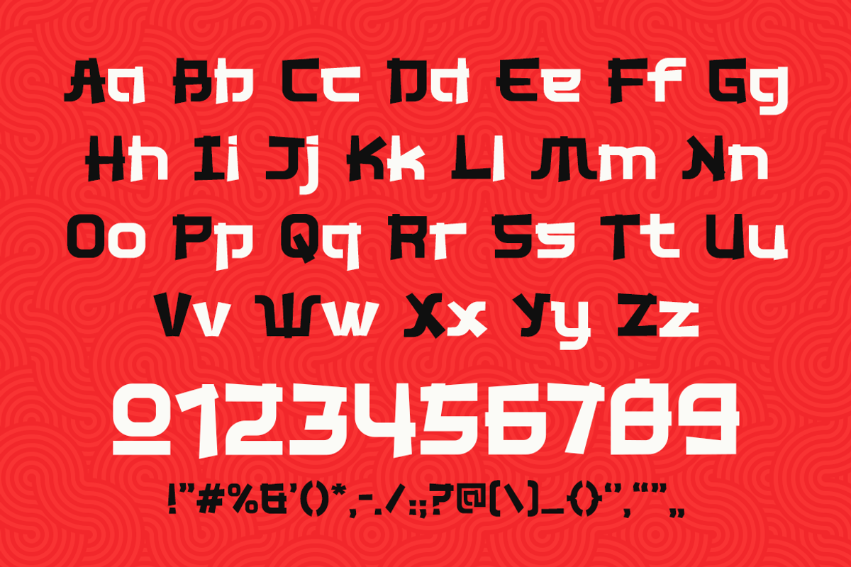Watanabe, a Serif Font by Pinisi ART (Photo 2 of 10)