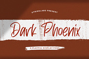 Dark Phoenix - Playful Display Font, a Handwritten Font by StringLabs (Thumbnail 1 of 10)