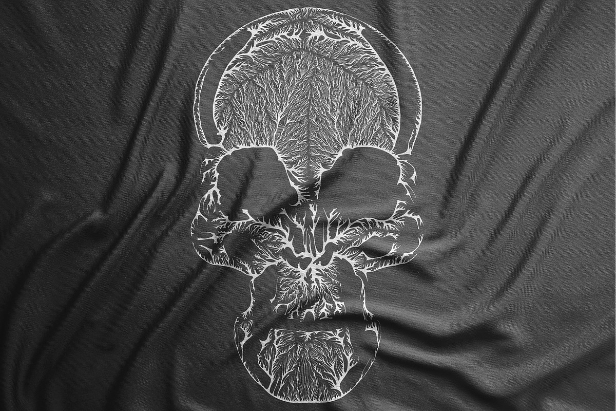 The Skull Growth, a Decorative Illustration by GarryKillian (Photo 4 of 6)