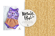 Mermaid Glitter Seamless Patterns, a Texture Graphic by KaramfilaS (Thumbnail 8 of 15)