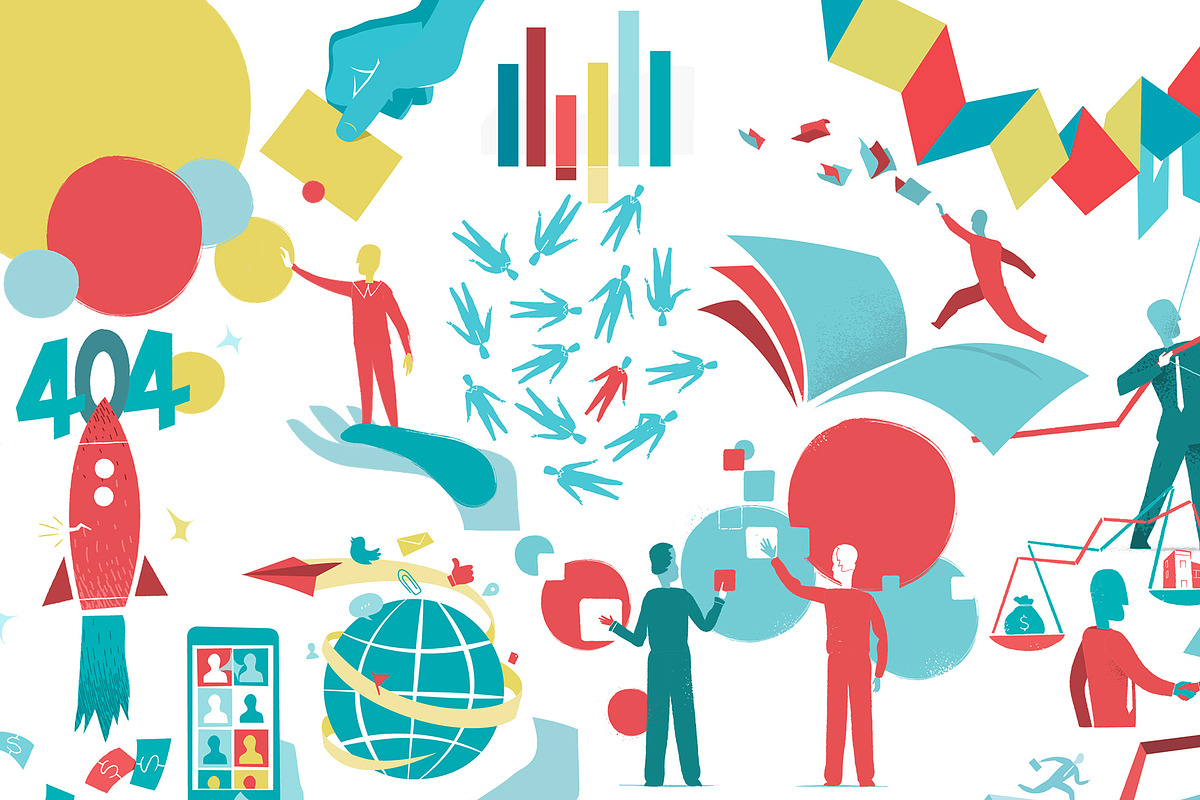 Business & Technology Mega Bundle, a Person Illustration by Hurcastock! (Photo 3 of 6)