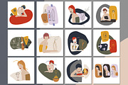 Abstract modern women, an Object Graphic by Vera●Suleimanova (Thumbnail 14 of 17)