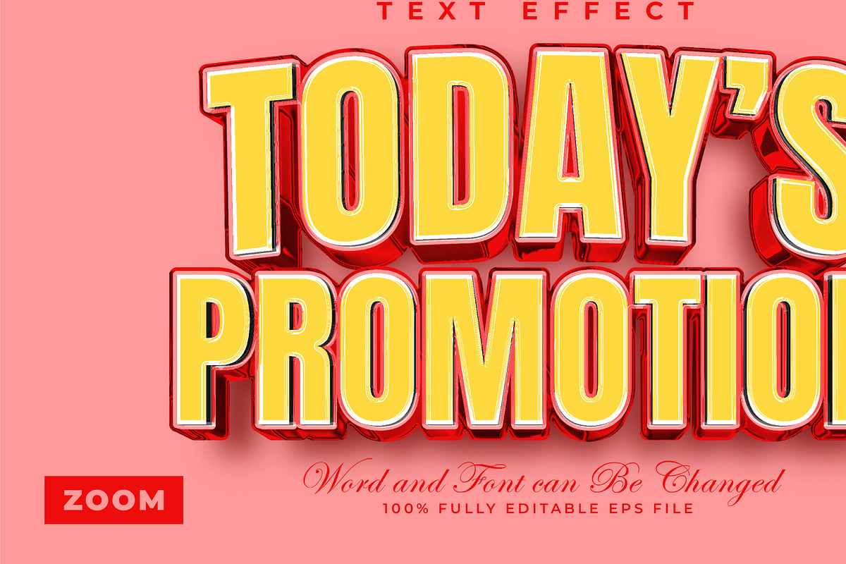Today's Promotion Text Effect | EPS, a Layer Style Add-On by padilah_a (Photo 2 of 2)