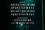 Astratura - Futuristic Font, a Sans Serif Font by Flawless And Co (Thumbnail 10 of 10)