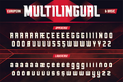Oxyden, a Sans Serif Font by Burntilldead (Thumbnail 12 of 13)