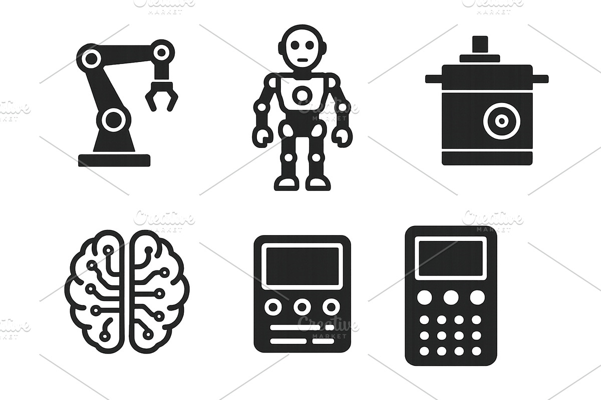 Robotic devices and artificial, a Technology Illustration by ZinetroN